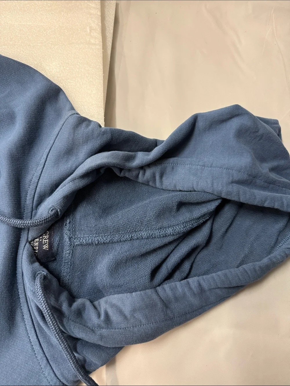 J. Crew Slate Blue Pullover Hoodie